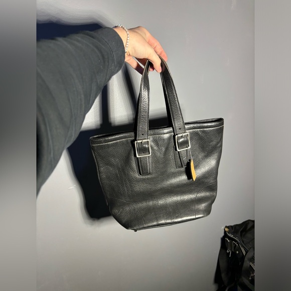 Vintage Coach 9600 Hamilton Pebbled Leather Tote Bag - Picture 2 of 8